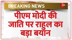 राहुल गांधी ने पीएम मोदी की जाति पर उठाए सवाल