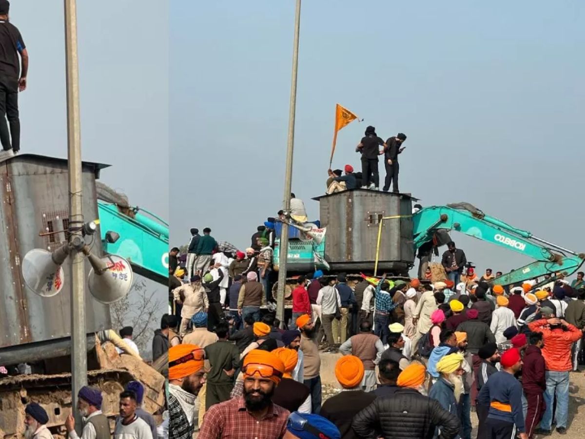 Farmers Protest: 1200 ट्रैक्टर और पोकलेन मशीन के साथ आज दिल्ली कूच करेंगे किसान, शंभू बॉर्डर पर संग्राम जैसी स्थिति