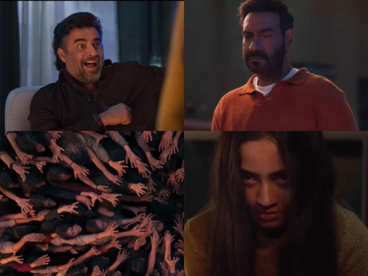 Shaitaan Trailer: अजय देवगन की बेटी के सिर सवार हुआ 'शैतान' का साया, काले जादू के खेल में फंसे एक्टर 