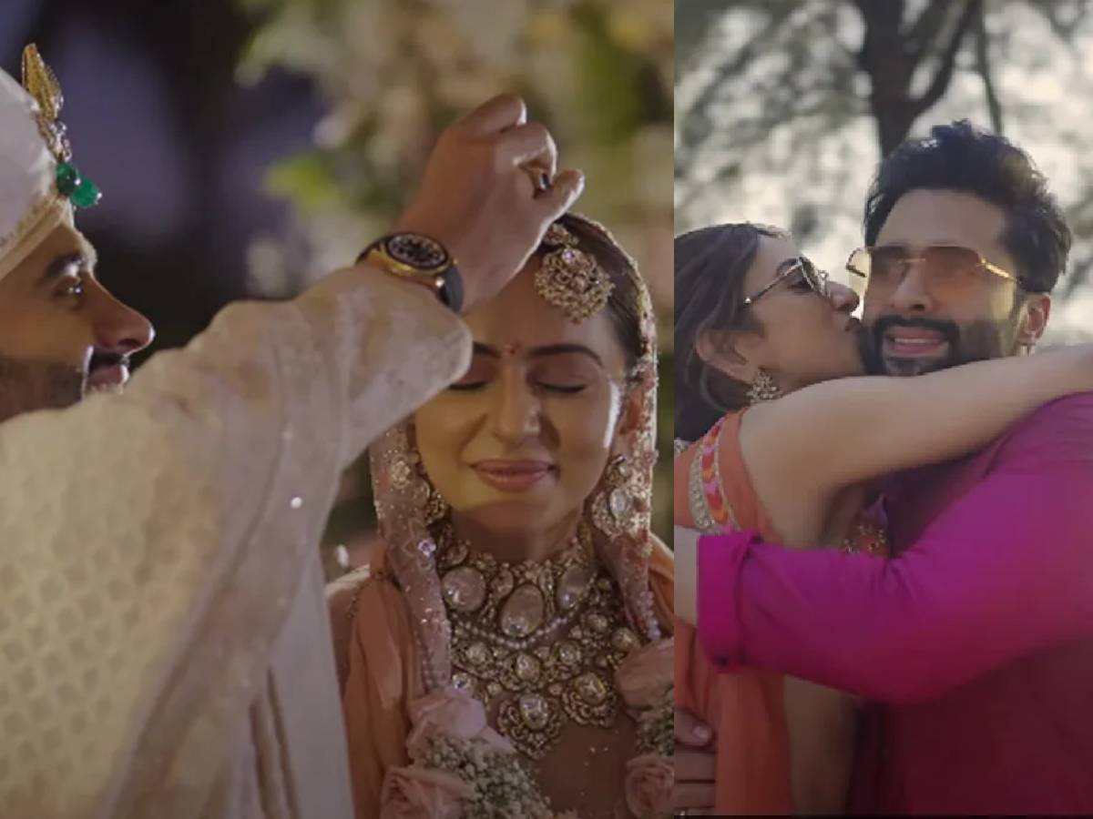 रकुल प्रीत सिंह और जैकी भगनानी की हल्दी से लेकर फेरे तक, देखें शादी का एल्बम वीडियो