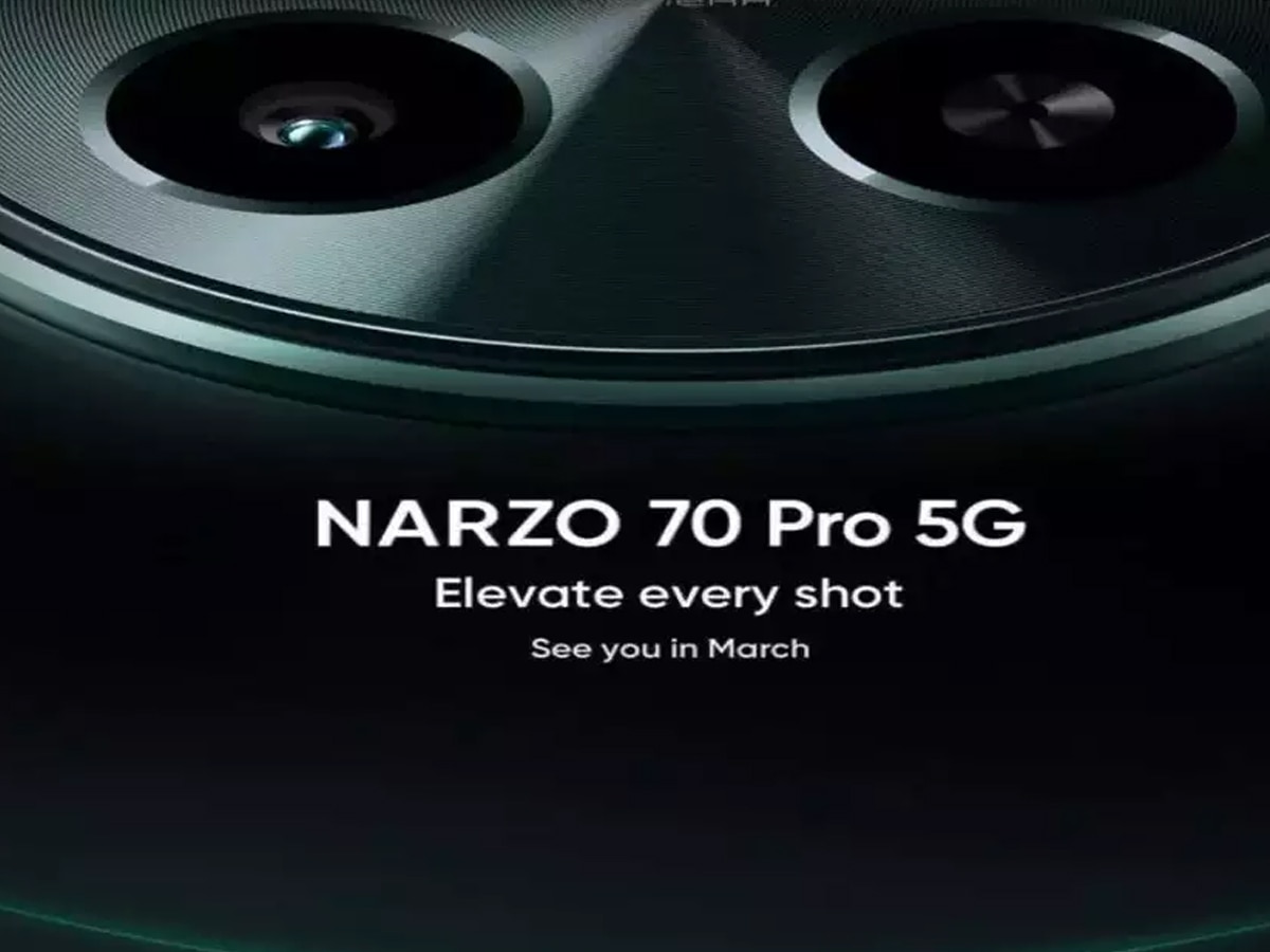 Realme Narzo 70 Pro 5G की हो रही भारत में एंट्री, मार्च में आएगा ट्रिपल कैमरा वाला Smartphone