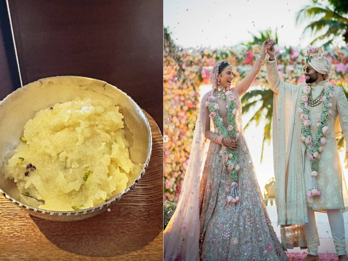 रकुल प्रीत सिंह ने ससुराल में बनाया 'सूजी का हलवा' पहली डिश की फोटो की शेयर