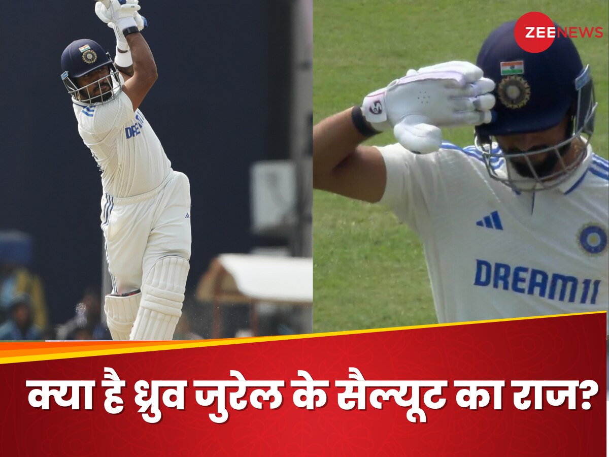 Dhruv Jurel Saluted And Dedicated His Half-century To His Father Sunil ...