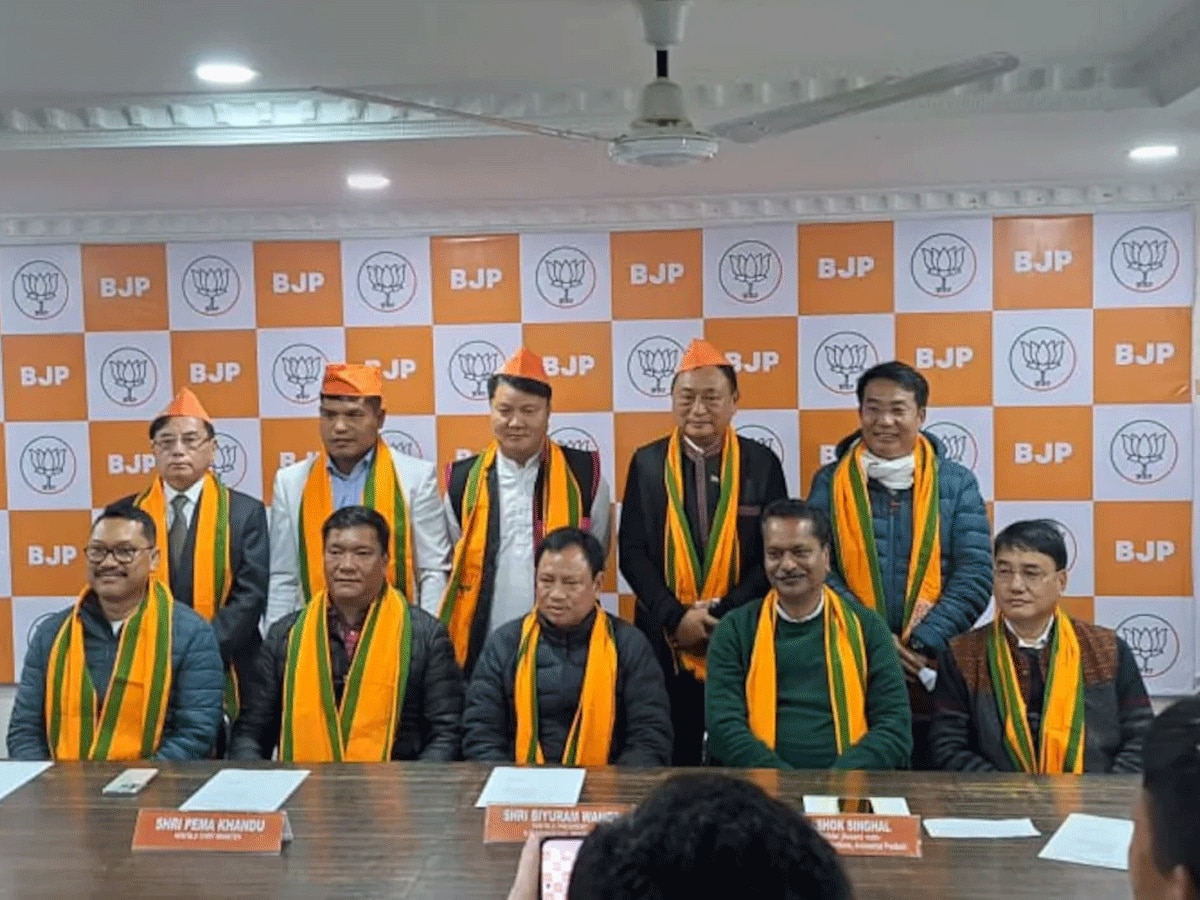 अरुणाचल प्रदेश में कांग्रेस-NPP के 4 विधायकों ने थामा सत्तारूढ़ पार्टी का दामन,  BJP के खेमे हुए 56 सदस्‍य 