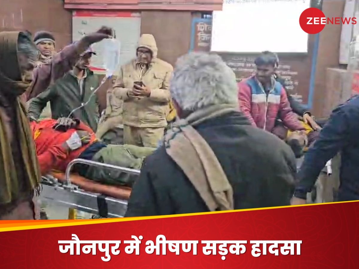 Jaunpur Accident: जौनपुर में तेज रफ्तार बस ने ट्रैक्टर को मारी टक्कर, 5 मजदूरों की मौके पर मौत