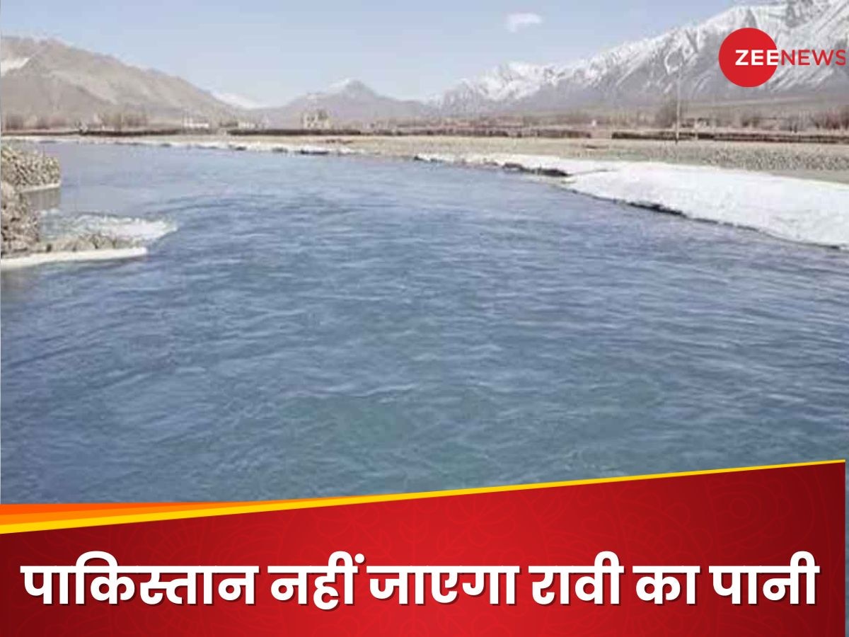 Ravi River: 45 साल का इंतजार खत्‍म, भारत ने पाकिस्‍तान की तरफ जाने वाली 'धारा' का मोड़ा मुंह