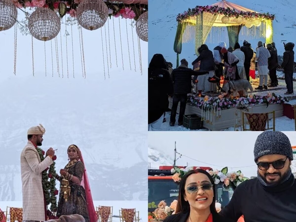 Himachal Wedding: -25 डिग्री में इस कपल ने शादी कर लांगेस्ट रोड ट्रिप वेडिंग एक्सपीडिशन का रिकॉर्ड अपने नाम किया दर्ज