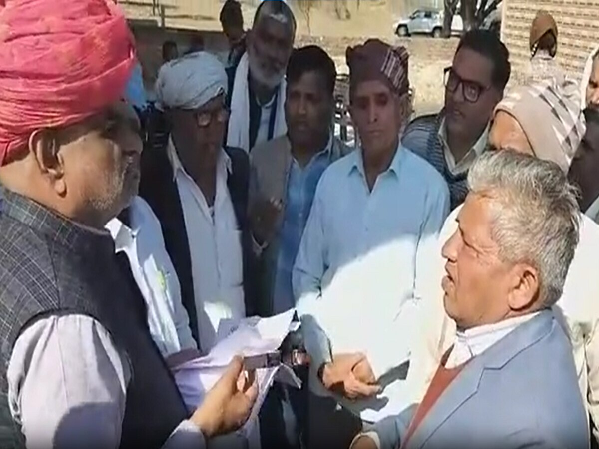 UDH Minister Jhabar Singh Kharra Zee Rajasthan 