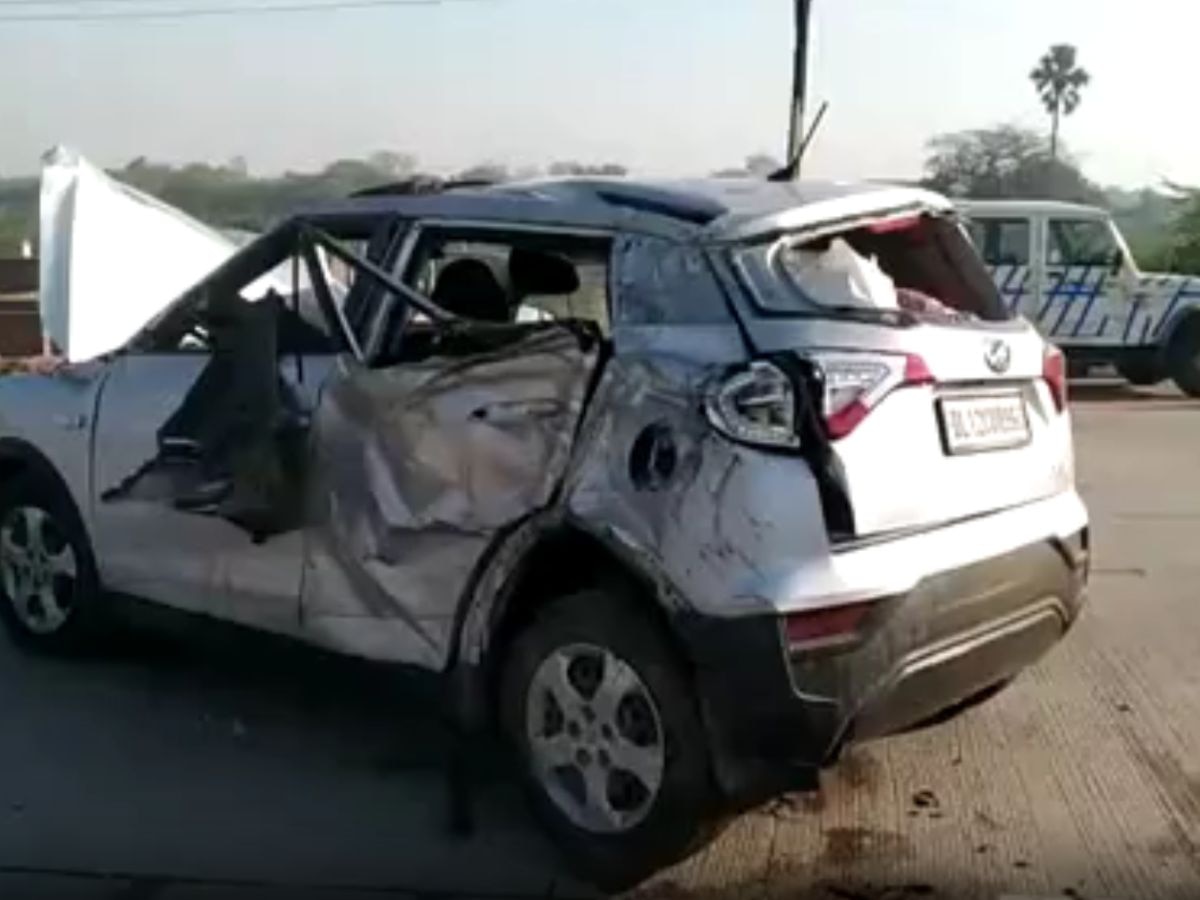 Jhansi road accident