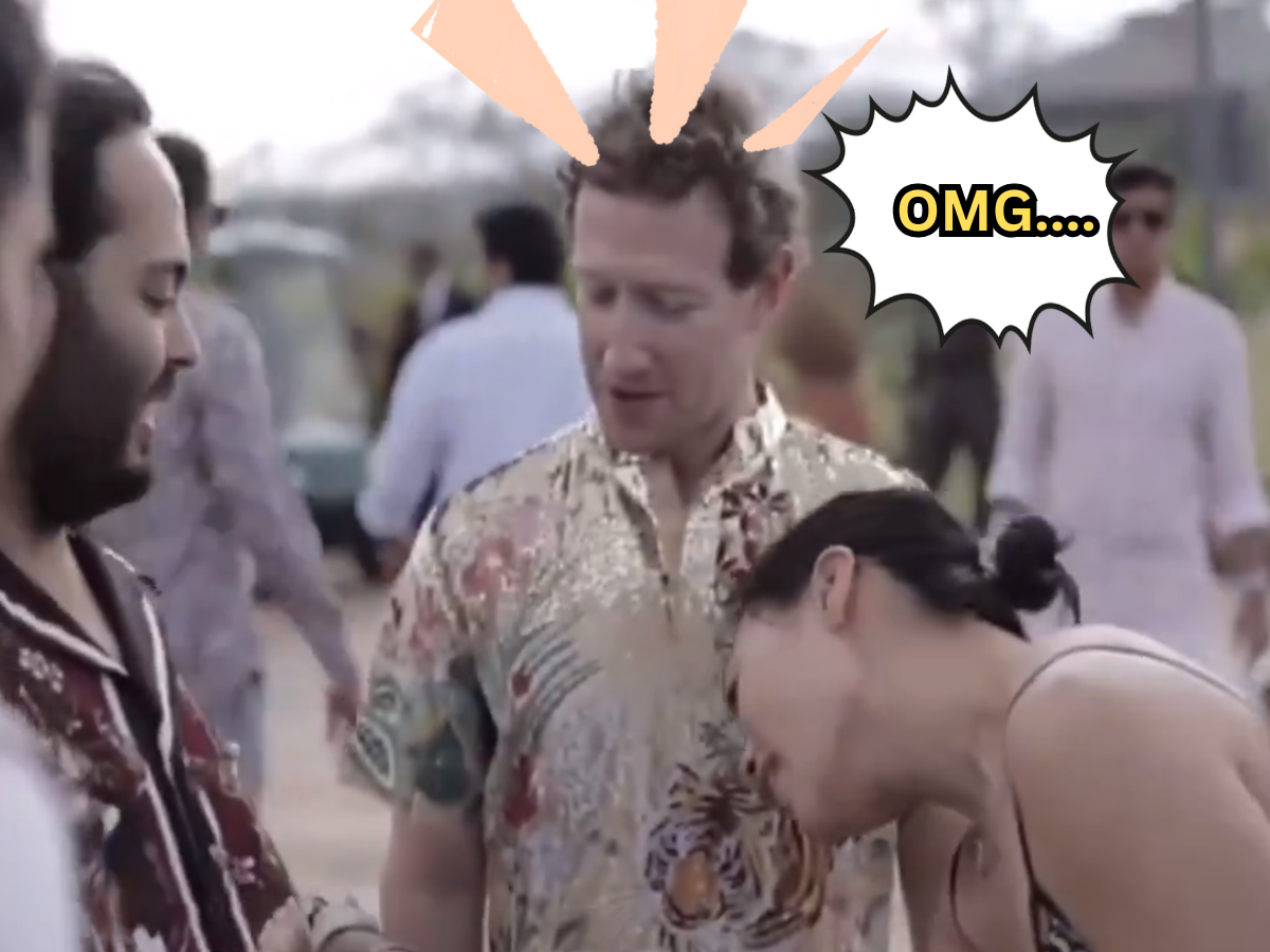 Mark Zuckerberg Amazed By Anant Ambanis Royal Watch Mark Zuckerberg Amazed By Anant Ambanis Royal Watch