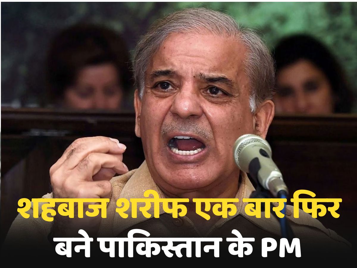 शहबाज शरीफ एक बार फिर बने पाकिस्तान के PM; 4 मार्च को लेंगे ऐवान-ए-सद्र में शपथ शहबाज शरीफ एक बार फिर बने पाकिस्तान के PM; 4 मार्च को लेंगे ऐवान-ए-सद्र में शपथ