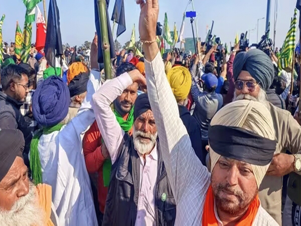 किसानों का 6 मार्च को फिर से दिल्ली की तरफ कूच, 10 मार्च को देशव्यापी 'रेल रोको' का आह्वान