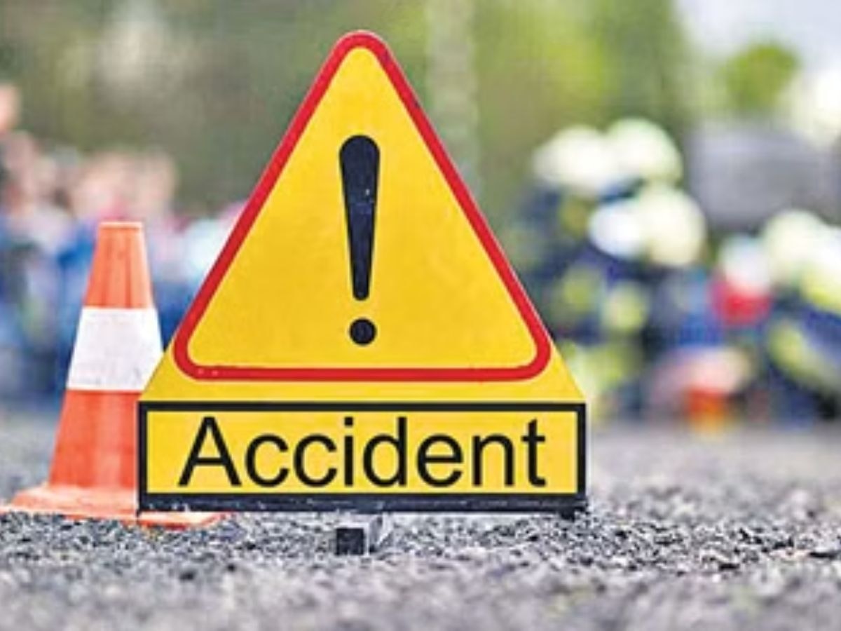 maharajganj road accident