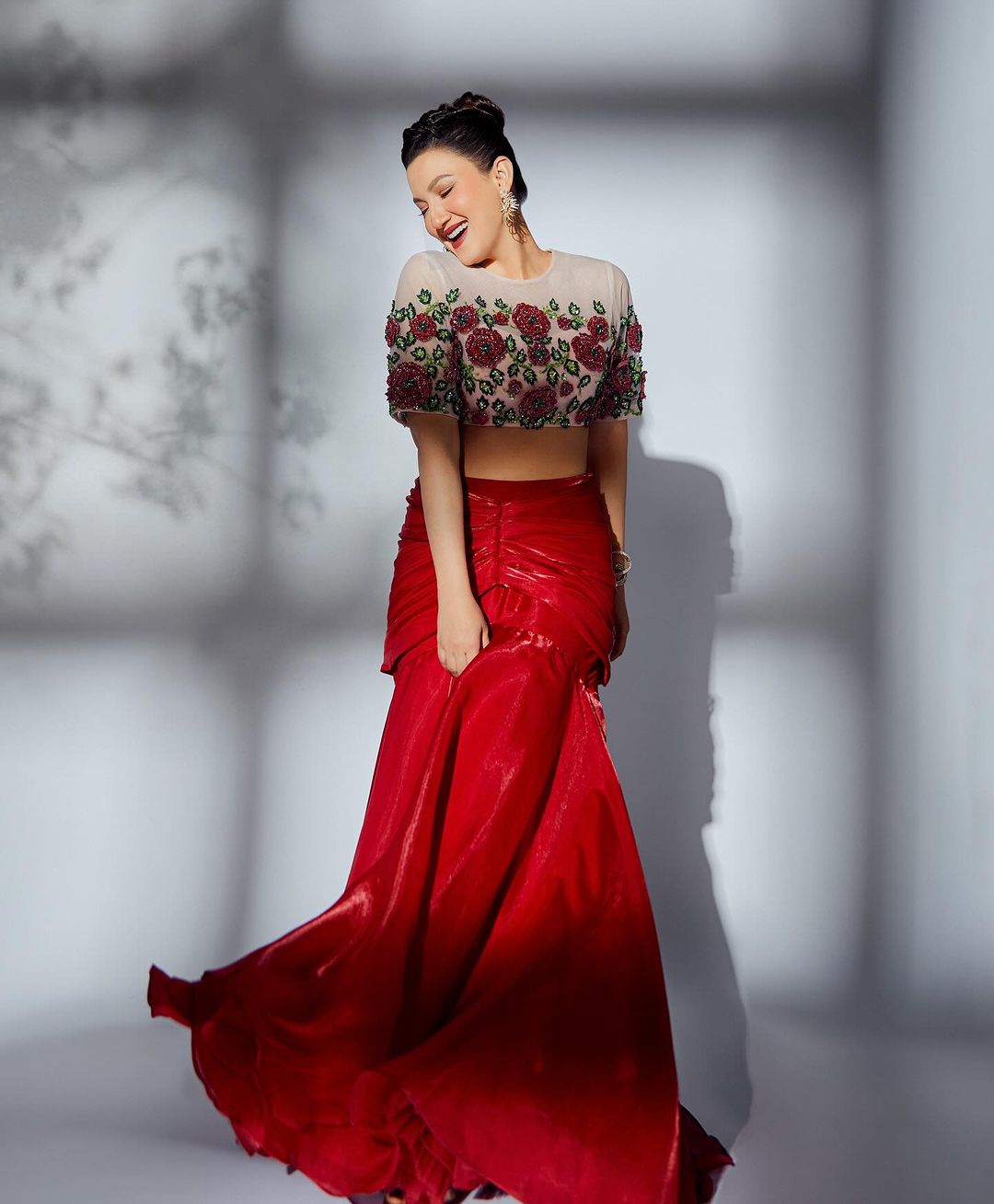 Eyes stuck on earrings