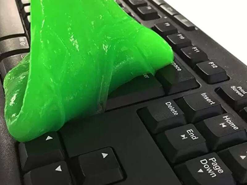 slime gel cleaner is best for laptop it removes dust easily | स्लाइम से ...