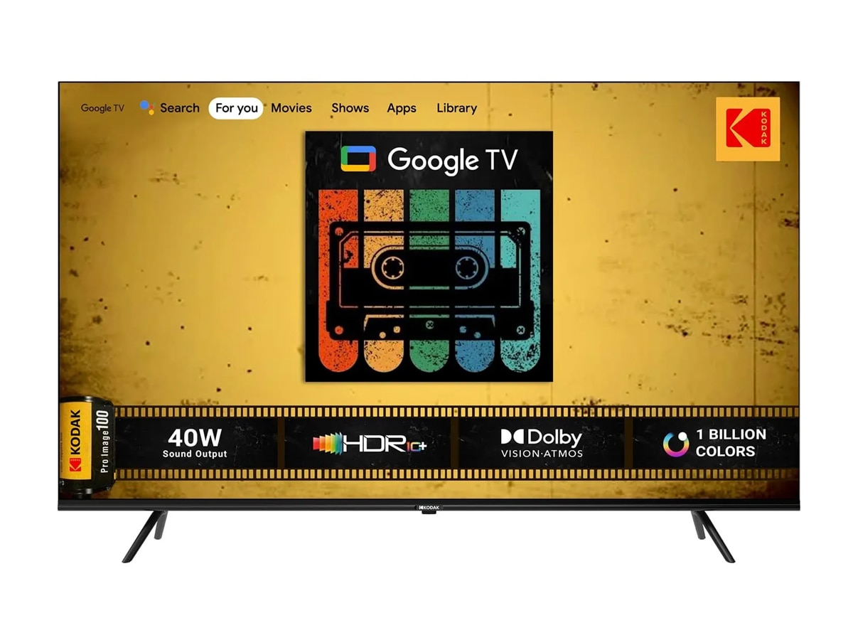 KODAK ने लॉन्च किए 3 किफायती Smart TV, शुरुआती कीमत 5999 रुपये; मिलते हैं 30W स्पीकर्स
