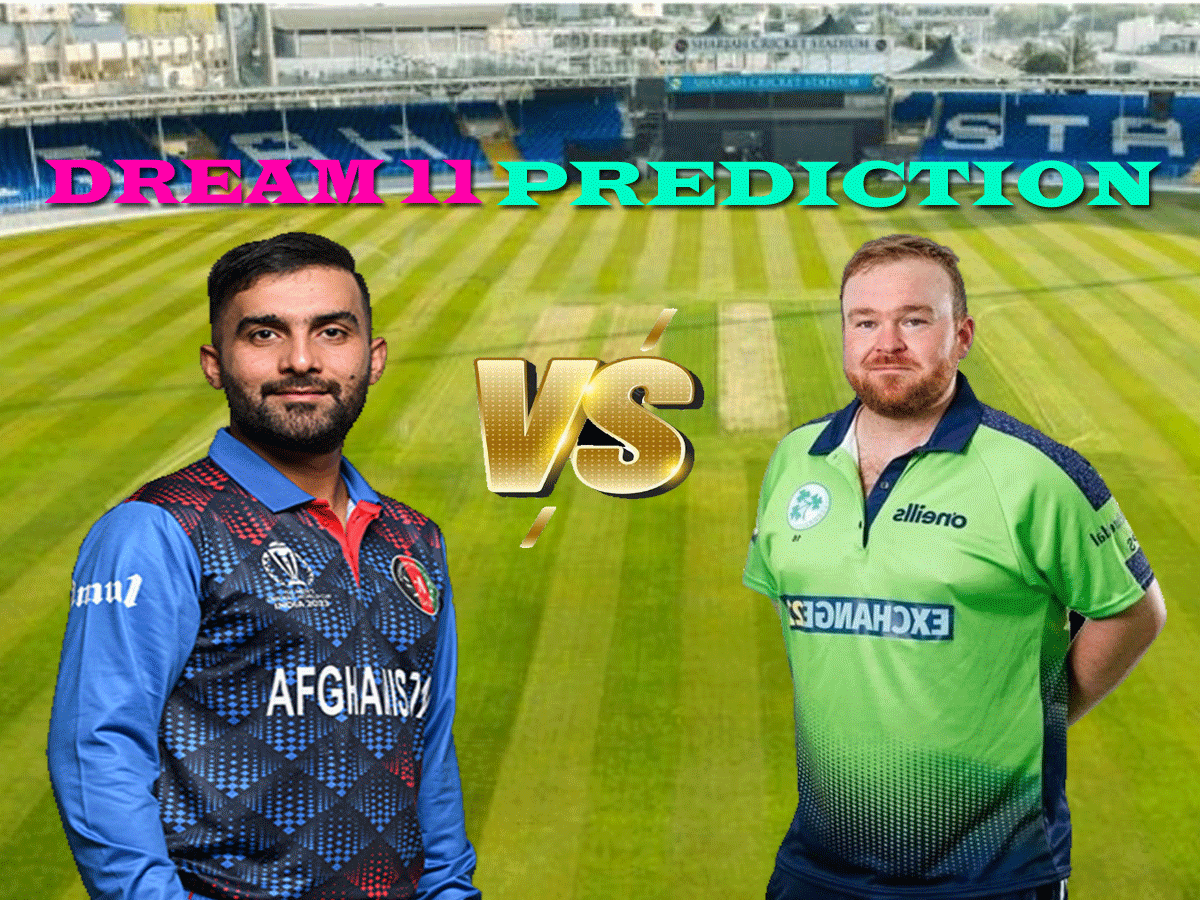 AFG vs IRE 2nd ODI Dream11 Prediction: निर्णायक मैच में ऐसे बनाएं ड्रीम11 टीम, जानें पिच रिपोर्ट और प्लेइंग 11 AFG vs IRE 2nd ODI Dream11 Prediction: निर्णायक मैच में ऐसे बनाएं ड्रीम11 टीम, जानें पिच रिपोर्ट और प्लेइंग 11