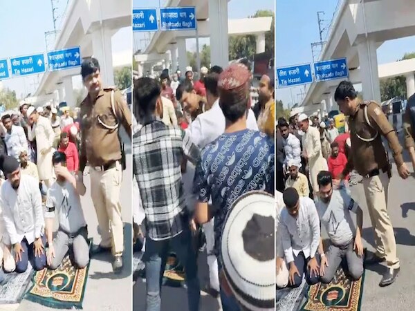 नमाज़ियों को लात मारने वाले सब-इंस्पेक्टर के खिलाफ बड़ा एक्शन; अवाम ने उठाये ये सवाल