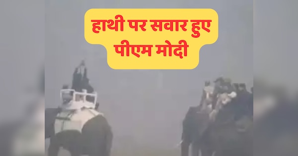 PM Modi Elephant Safari: असम में हाथी पर सवार होकर जंगल सफारी के लिए निकले पीएम मोदी, देखें VIDEO