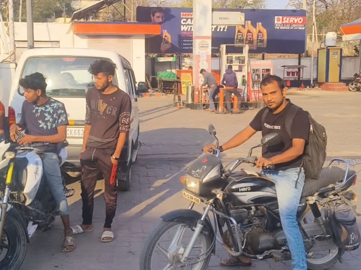  Strike at petrol pump