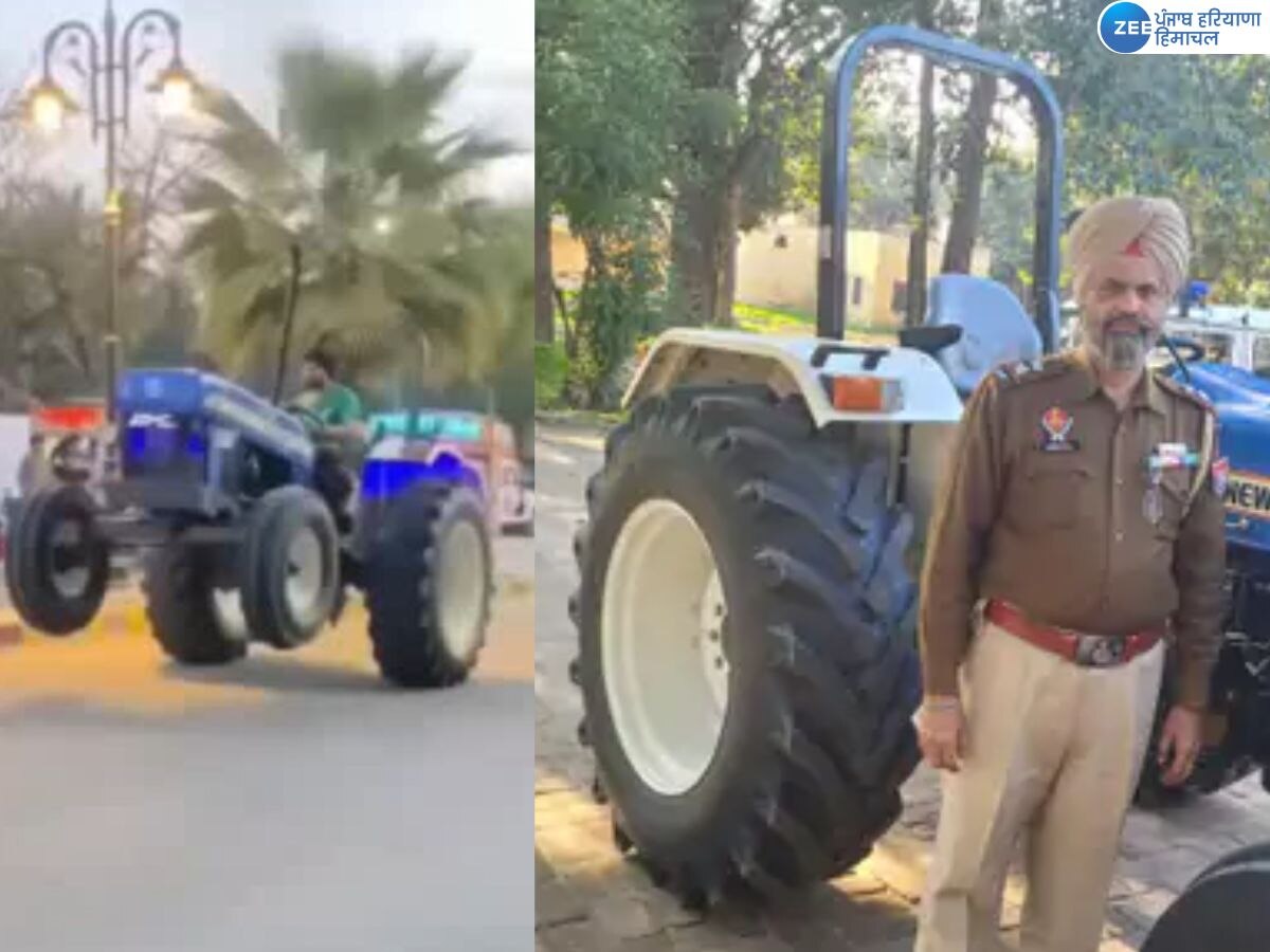 Tractor Stunts News: ਭੀੜ ਵਾਲੇ ਇਲਾਕੇ 'ਚ ਨੌਜਵਾਨ ਟਰੈਕਟਰ 'ਤੇ ਕਰ ਰਿਹੈ ਸੀ ਸਟੰਟ; ਪੁਲਿਸ ਨੇ ਕੀਤੀ ਇਹ ਕਾਰਵਾਈ