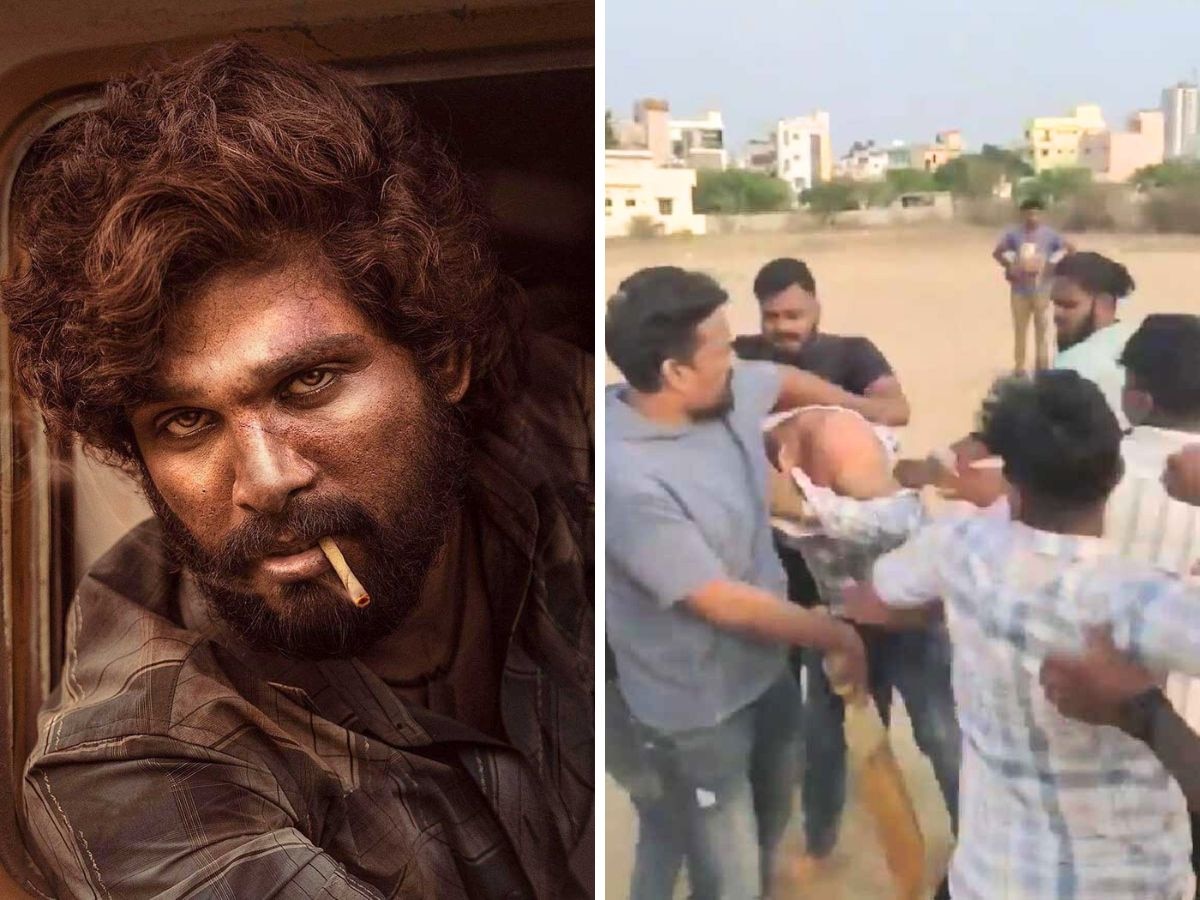 Allu Arjun के फैंस ने बेंगलुरु में की एक शख्स की पिटाई, सोशल मीडिया पर भड़के यूजर्स