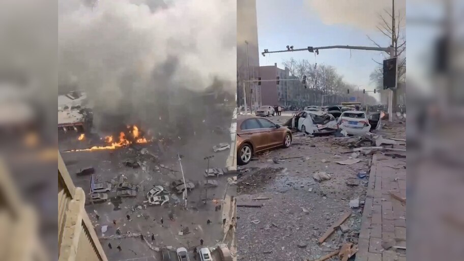 Blast in China: रेस्तरां में भयानक ब्लास्ट, वायरल हो रहा है वीडियो