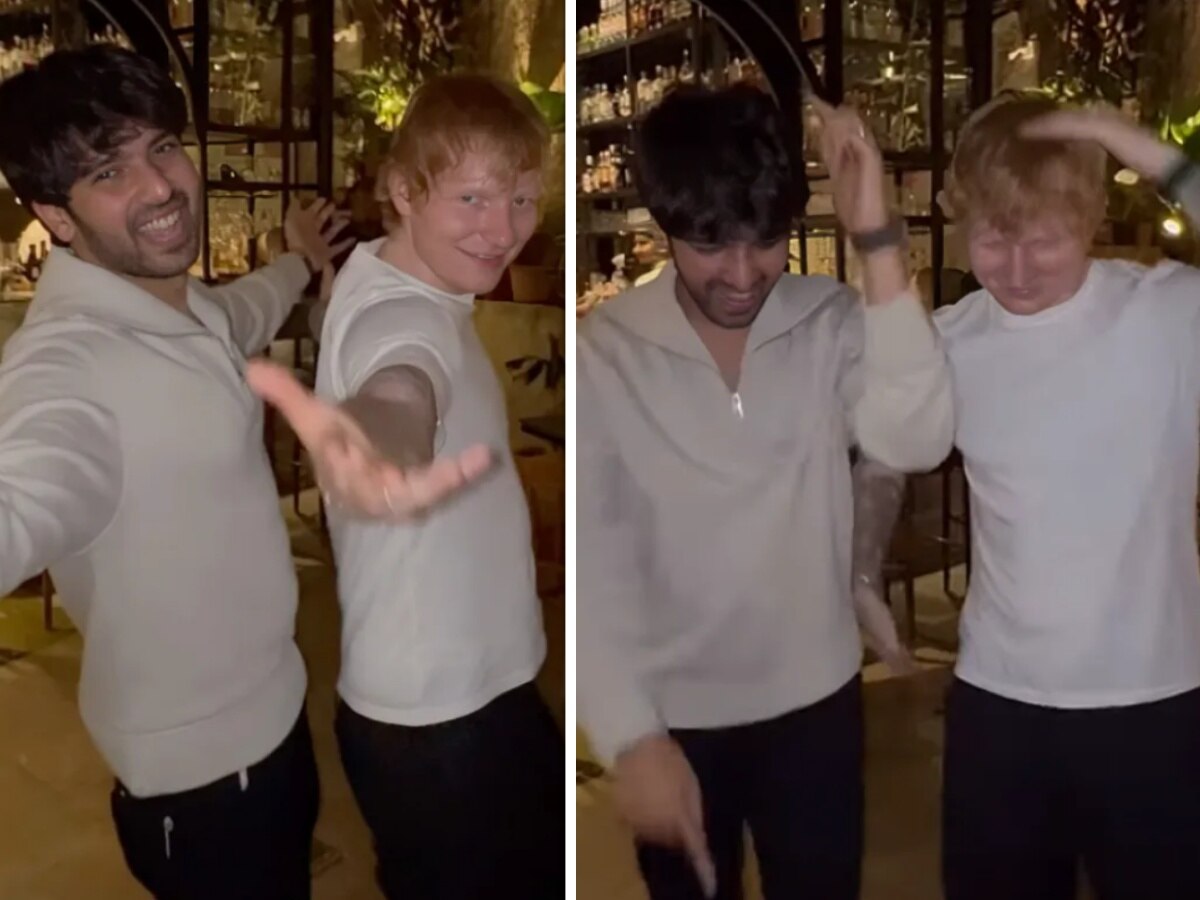 Ed Sheeran ने अल्लू अर्जुन के गाने पर मटकाई कमर, बार-बार देखा जा रहा है मजेदार वीडियो