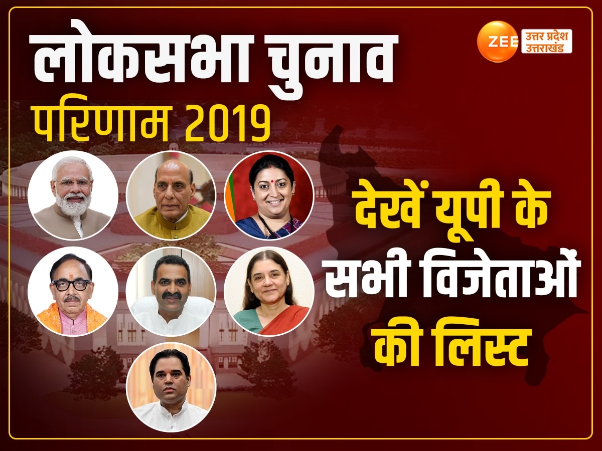 मुजफ्फरनगर से मिर्जापुर तक, यूपी-उत्तराखंड में लोकसभा चुनाव 2019 की 1-1सीट का रिजल्ट