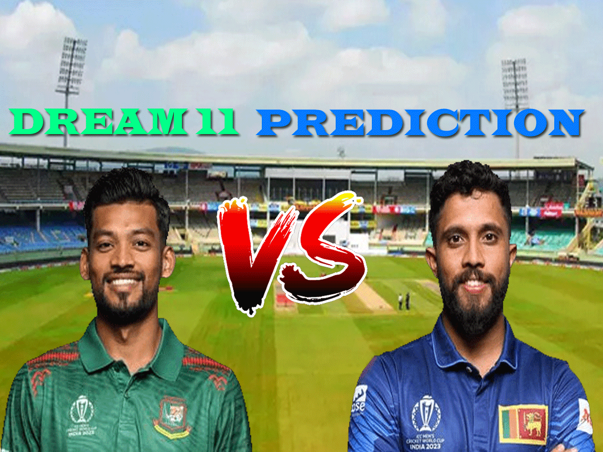 BAN vs SL Dream 11 Prediction: ऐसे बनाएं ड्रीम11 टीम, जानें पिच रिपोर्ट और प्लेइंग 11 BAN vs SL Dream 11 Prediction: ऐसे बनाएं ड्रीम11 टीम, जानें पिच रिपोर्ट और प्लेइंग 11