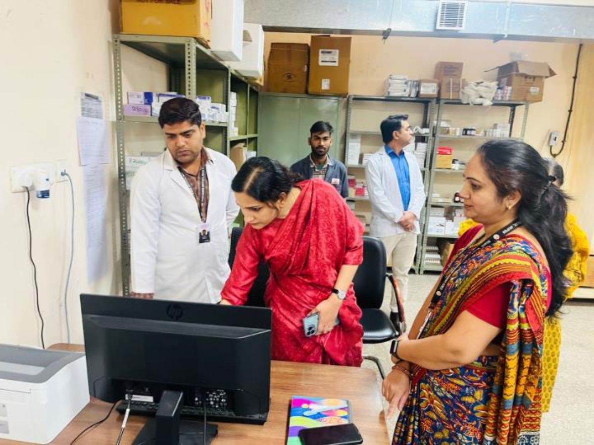 Rmscl Rajasthan Jaipur News RMSCL Managing Director inspected State Cancer Institute ...