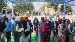 AAP Government Two Year: CM ਭਗਵੰਤ ਮਾਨ ਨੇ ਪਤਨੀ ਨਾਲ ਮੋਹਾਲੀ ਦੇ ਗੁਰਦੁਆਰਾ ਅੰਬ ਸਾਹਿਬ ਵਿਖੇ ਟੇਕਿਆ ਮੱਥਾ