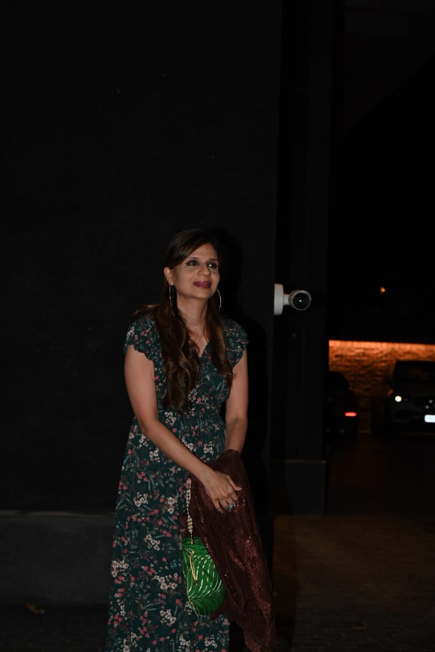 सोहा की बहन सबा ने भी की शिरकत