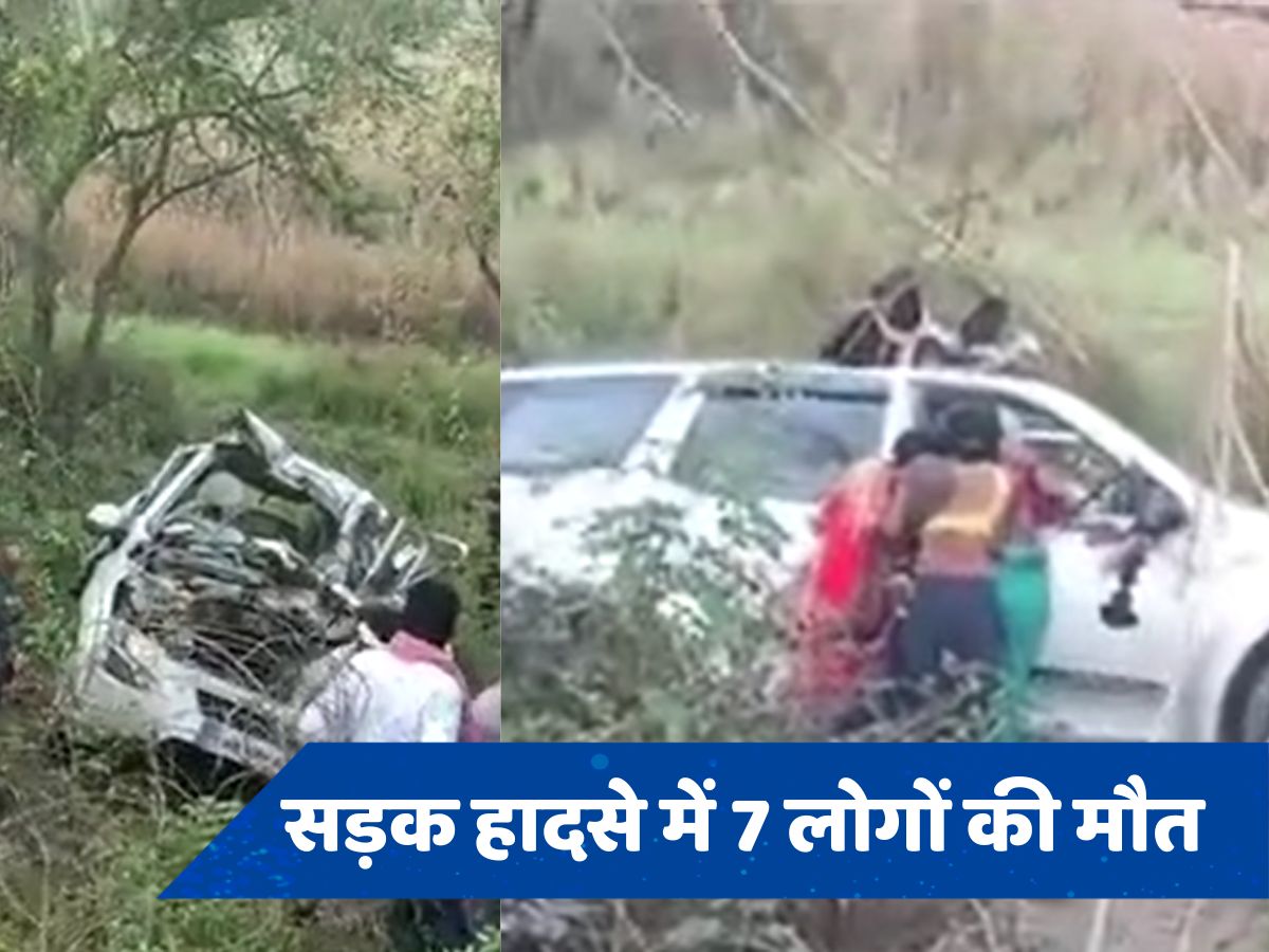 भीषण सड़क हादसे में तीन मासूमों समेत सात बारातियों की दर्दनाक मौत, 3 लोग जिंदगी और मौत से लड़ रहे जंग