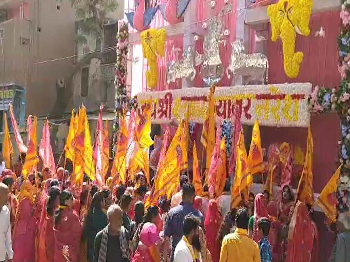  Ajmer News: बाबा श्याम की निशान शोभा यात्रा में उमड़े श्रद्धालु,ऐसे किया गया यादगार स्वागत