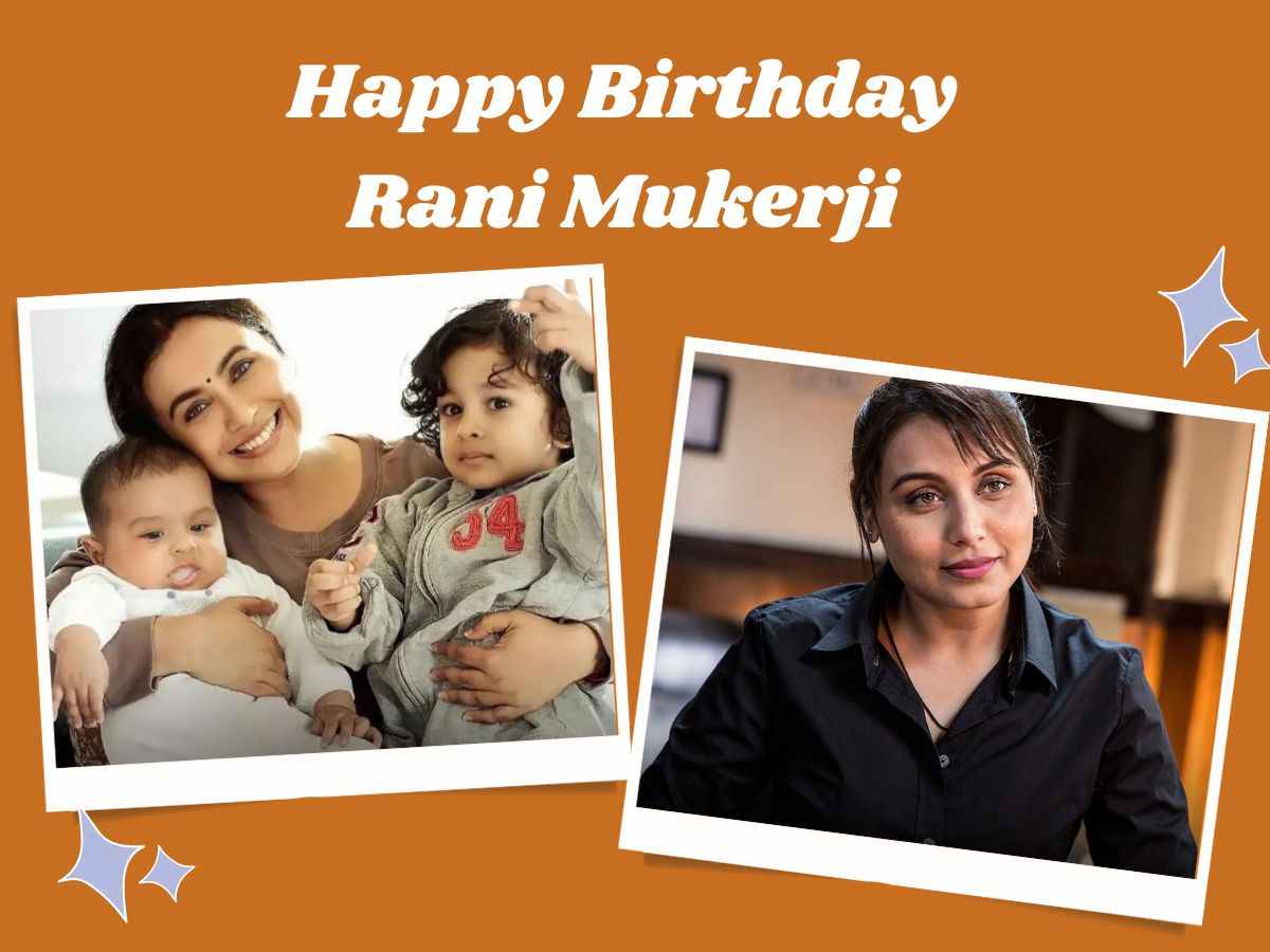 Zara Rani Rani Mukerji Birthday special Mardani black veer zara Mrs Chatterjee vs ...