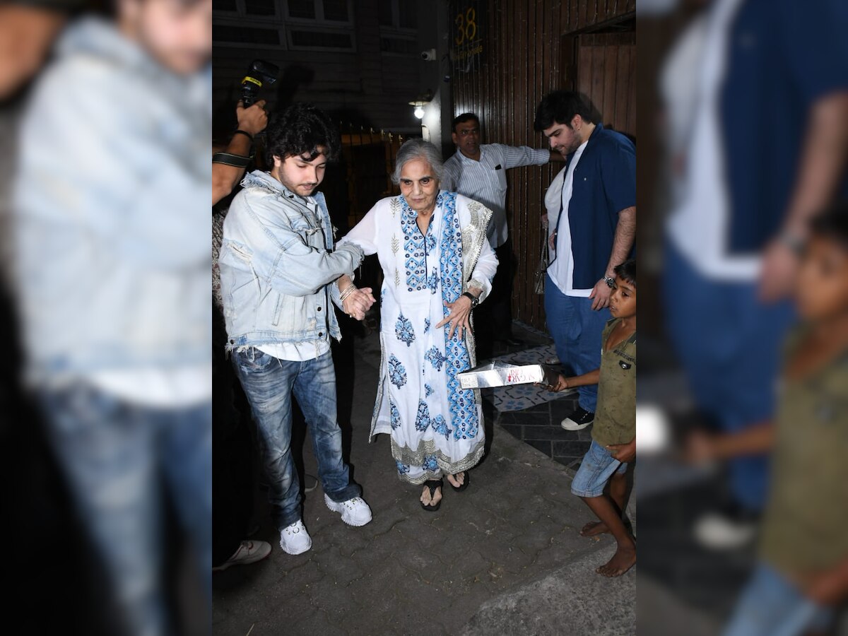 सलमान खान की मां सुशीला चरक भी आई नजर 