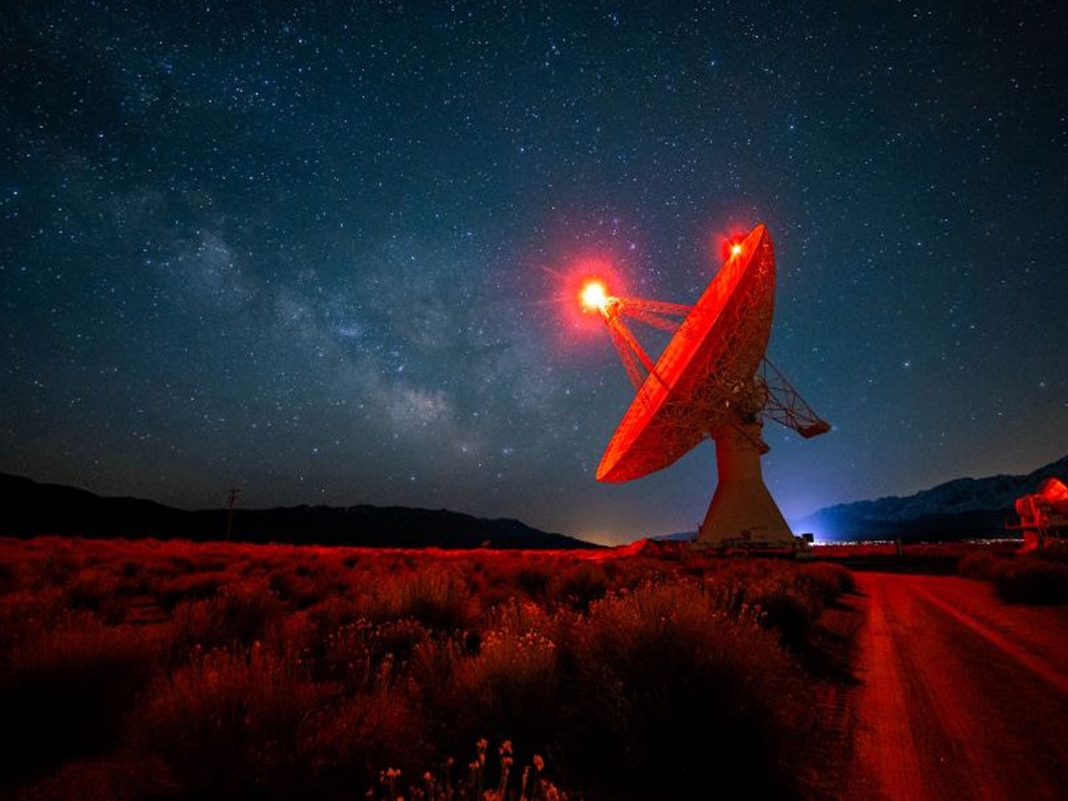 ESA Telescope image Shiva and Shakti weaving Milky way galaxy European ...