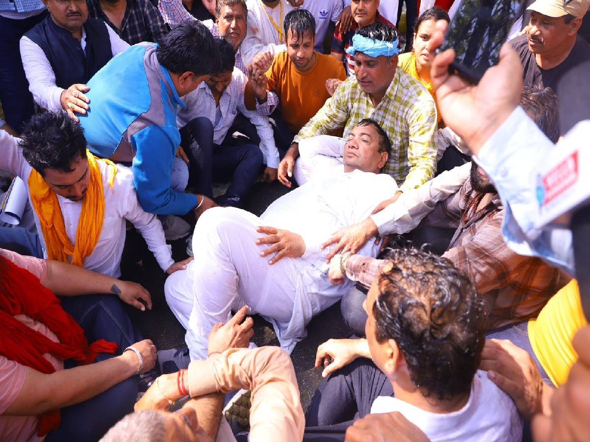 Kurukshetra News: AAP नेताओं ने पुलिस पर लगाया जानलेवा हमला करने का आरोप