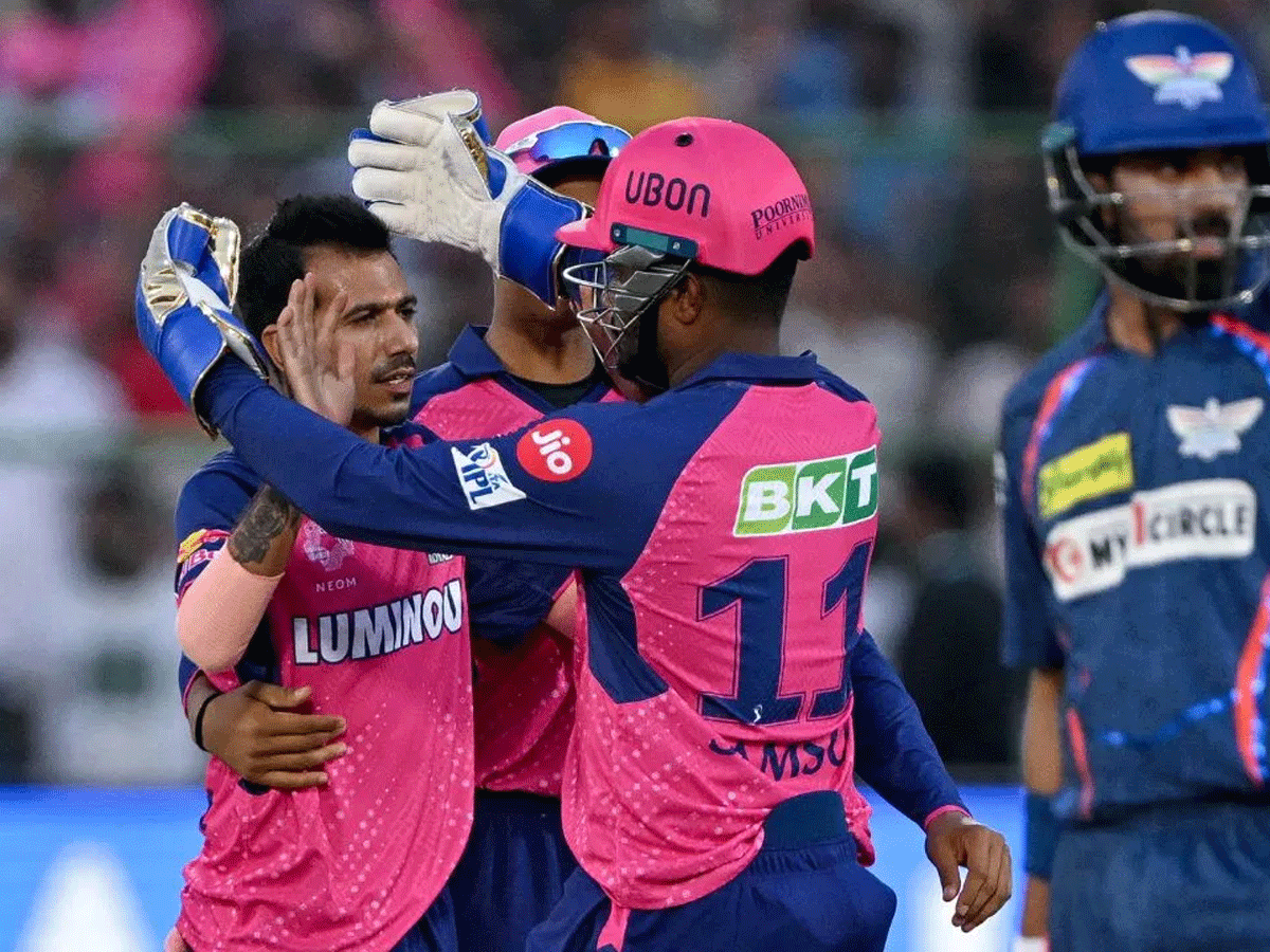 RR vs LSG: राजस्थान ने जोरदार जीत से टूर्नामेंट का किया आगाज, LSG को 20 रनों से चटाई धूल RR vs LSG: राजस्थान ने जोरदार जीत से टूर्नामेंट का किया आगाज, LSG को 20 रनों से चटाई धूल