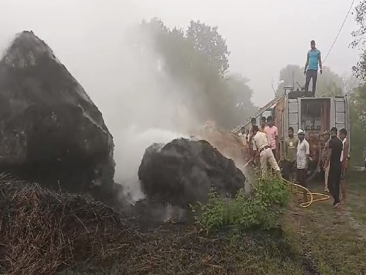 Jehanabad News: असामाजिक तत्वों ने 3 किसानों के खलिहान में लगाई आग, लाखों रुपये की संपत्ति जलकर राख