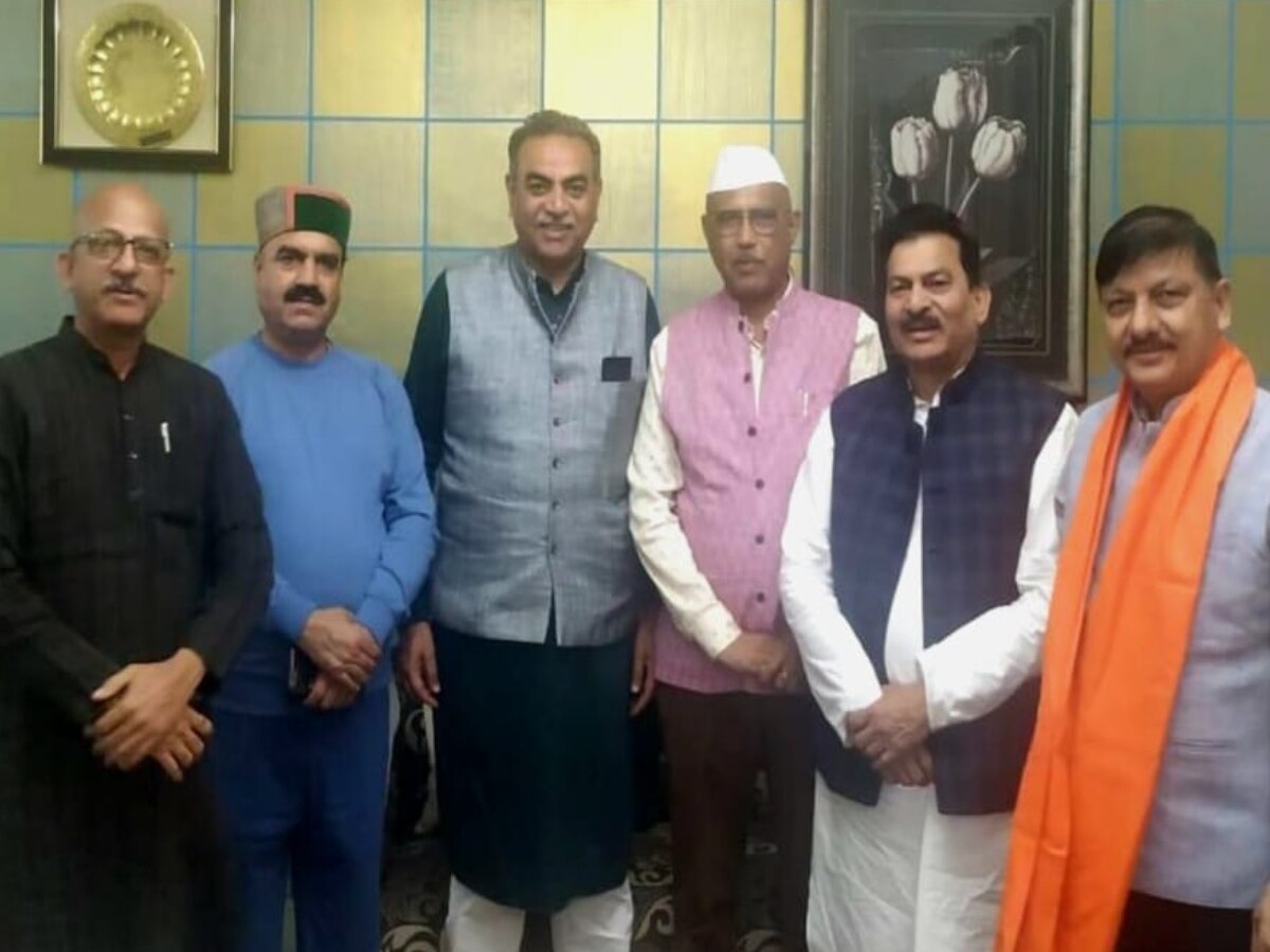 BJP में शामिल हुए हिमाचल के बागी विधायकों ने शिमला में भाजपा सह प्रभारी संजय टंडन से की मुलाकात, चुनाव पर हुई चर्चा