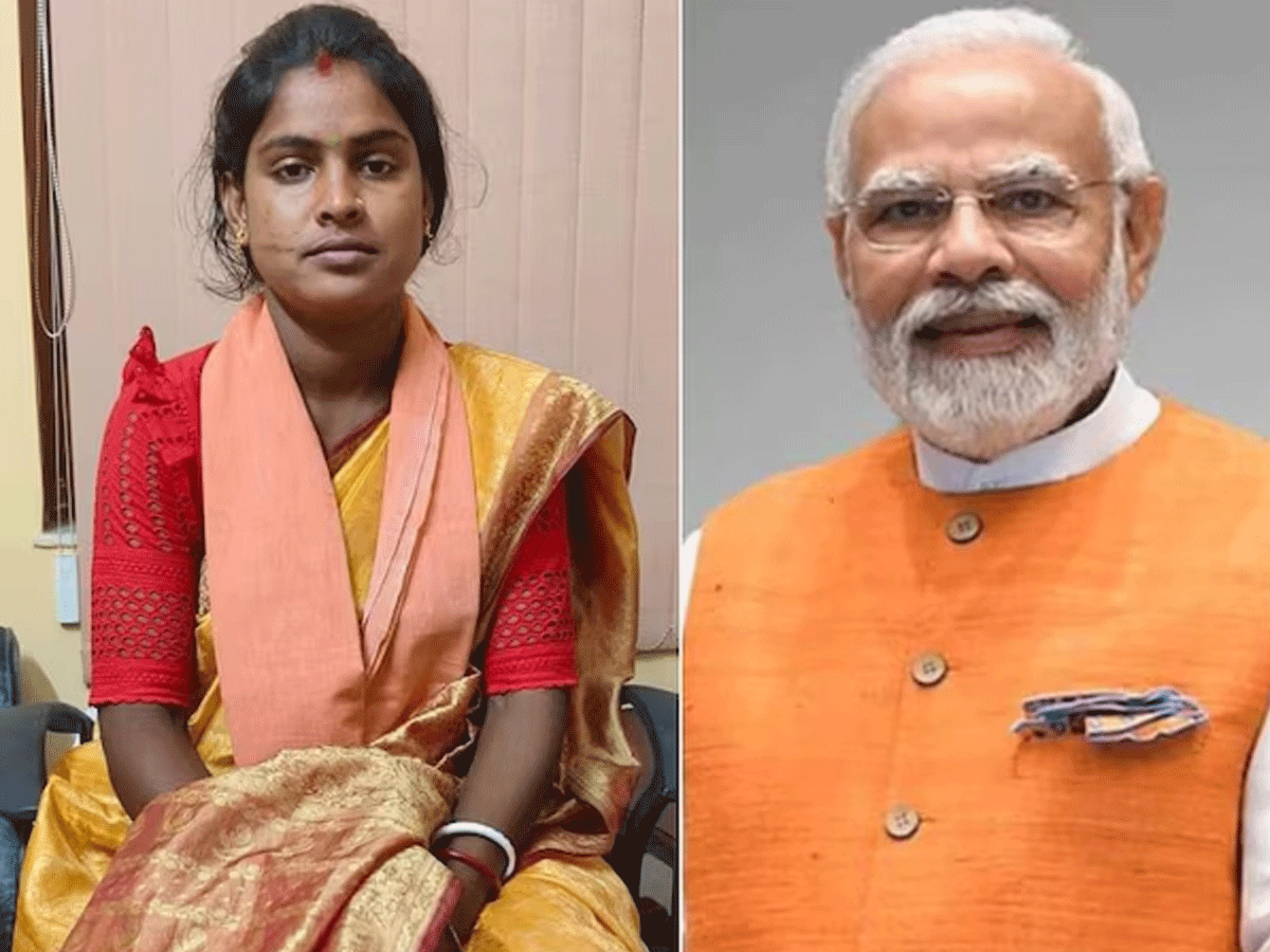 संदेशखाली की पीड़िता को BJP ने बशीरहाट से दिया लोकसभा का टिकट; PM ने खुद किया कॉल संदेशखाली की पीड़िता को BJP ने बशीरहाट से दिया लोकसभा का टिकट; PM ने खुद किया कॉल