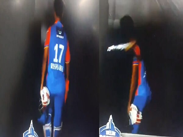 Rishabh Pant Aggressive: RR के खिलाफ मैच में एग्रेसिव हुए ऋषभ पंत, स्क्रीन पर दे मारा बल्ला