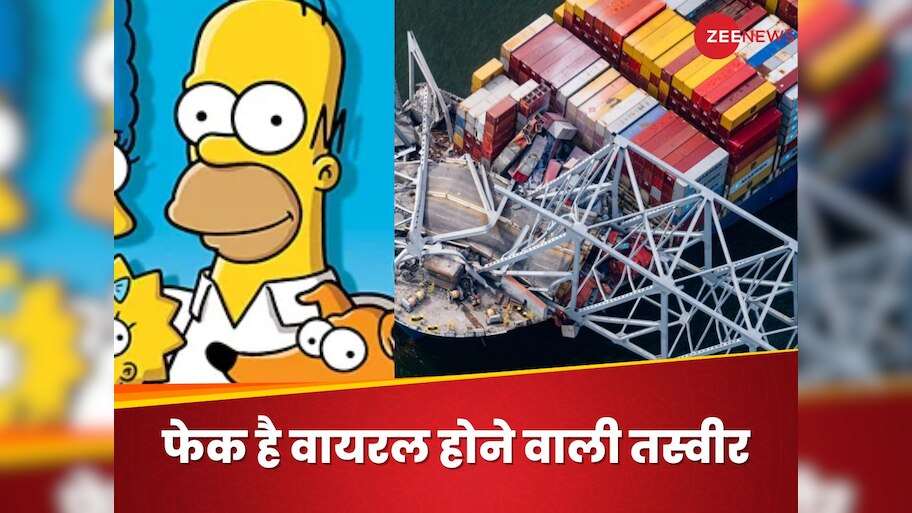 Simpsons predict the Baltimore Bridge collapse truth behind clip going ...