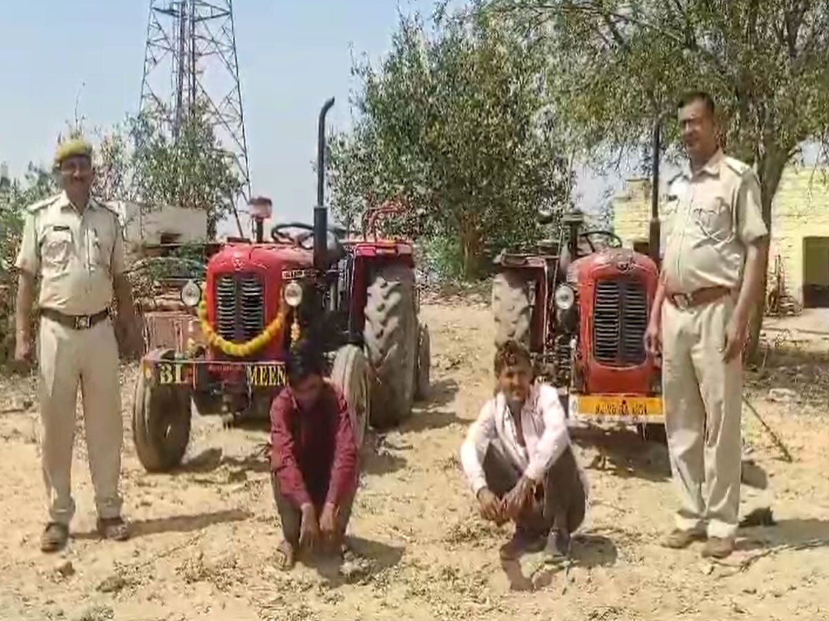 Dholpur News: अवैध खनन के खिलाफ पुलिस की कार्रवाई, दो ट्रैक्टर, 2 ड्रिल मशीन समेत काफी सामान जब्त
