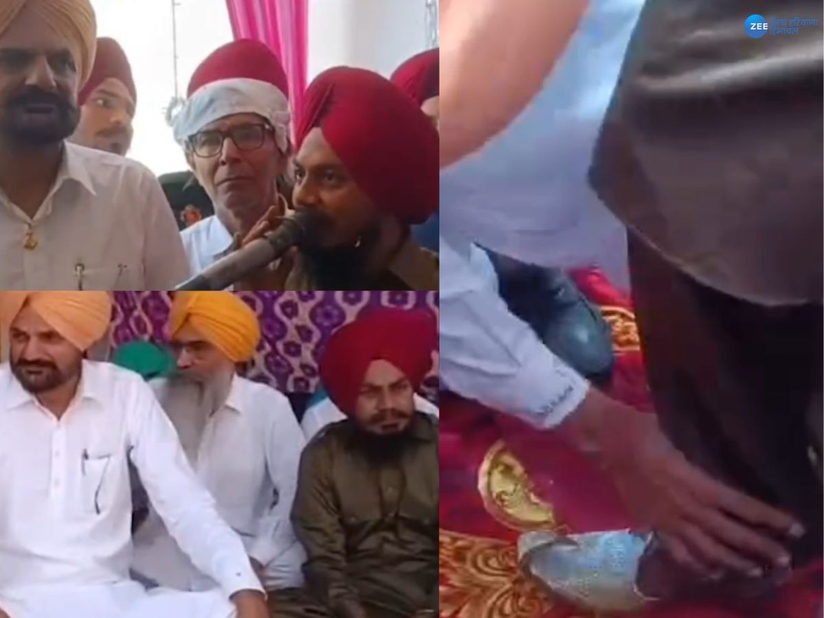 Sidhu Moosewala: ਬਾਪੂ ਬਲਕੌਰ ਸਿੰਘ ਨੇ ਪਾਲ ਸਮਾਓ ਦੇ ਪੈਰੀ ਆਪਣੇ ਹੱਥੀਂ ਪਾਈ ਜੁੱਤੀ, ਖੁਸ਼ੀਆਂ ਵਾਪਿਸ ਆਉਣ ਦਾ ਲਿਆ ਸੀ ਪ੍ਰਣ