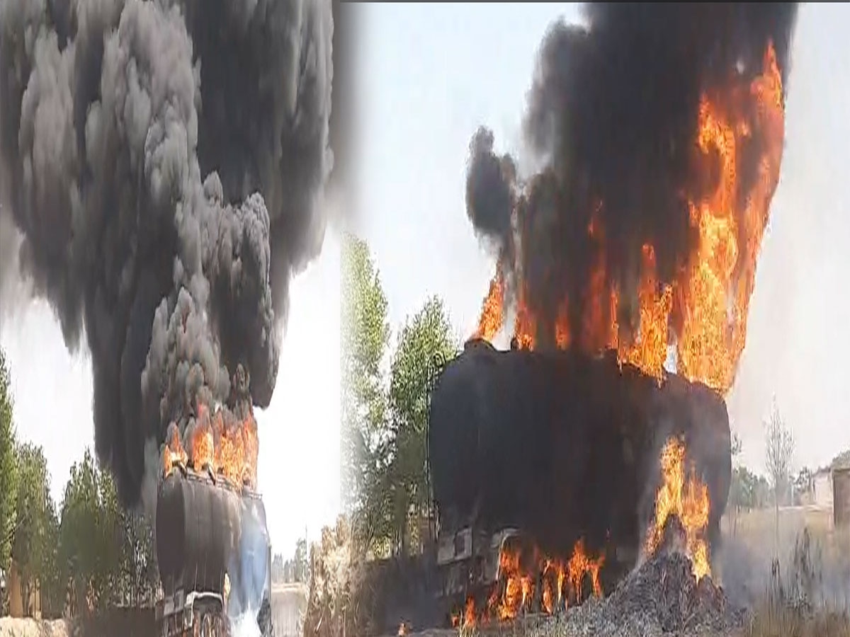 Alwar Fire: फैक्ट्री में केमिकल खाली करते समय टैंकर में लगी आग, घबराया ड्राइवर जलते Tanker लेकर खेतों में भागा... हो गया बड़ा हादसा