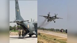 राजस्थान से लगी भारत पाकिस्तान की सीमा पर गरजे जगुआर व तेजस लड़ाकू विमान...