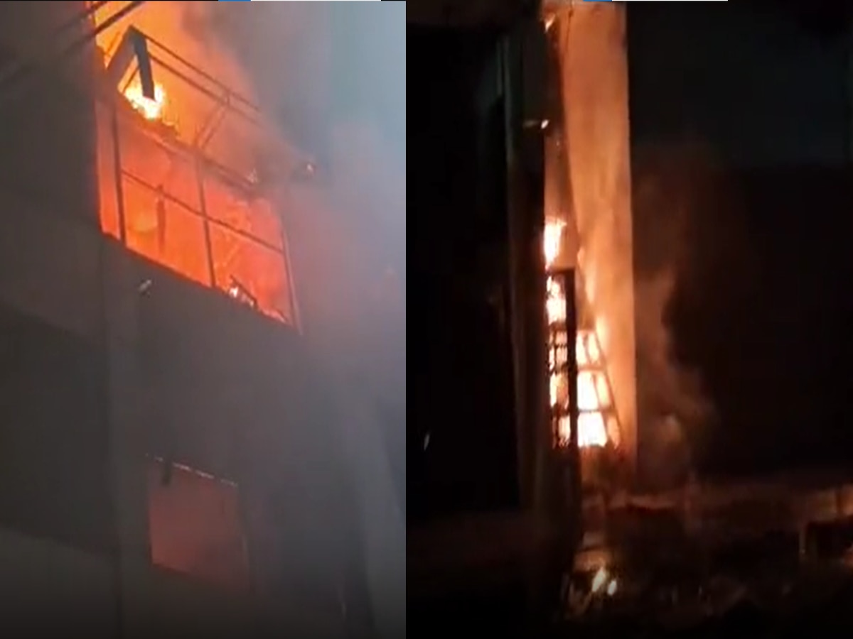 Delhi Fire: गांधीनगर में कपड़े के गोदाम में लगी भीषण आग, 5 दमकल की गाड़ियां मौजूद